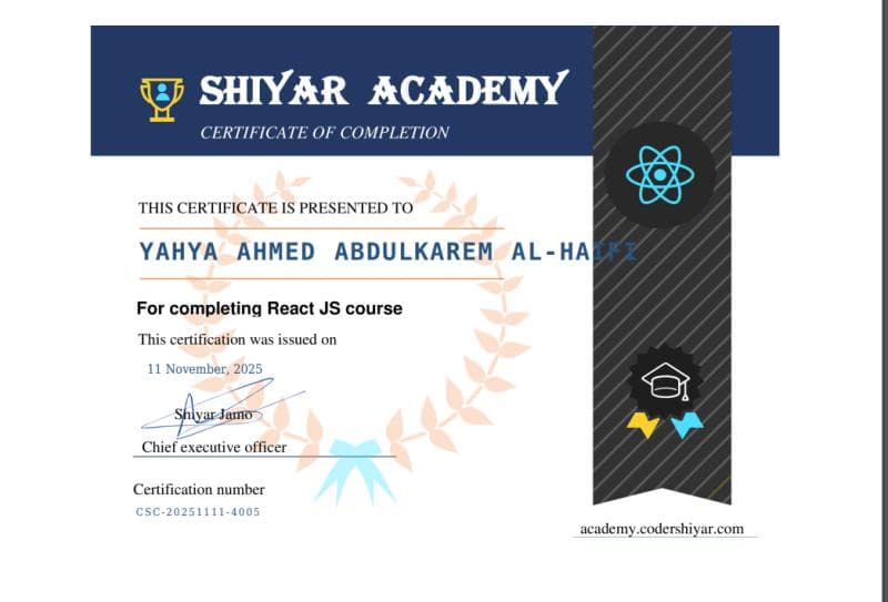 React Frontend Developer